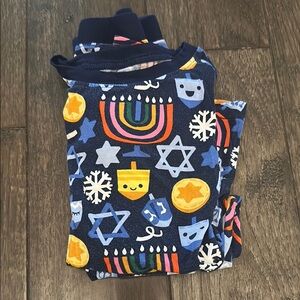 Little Sleepies Blue Hanukkah Pajama Set